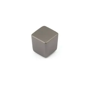 Dune 25mm Square Knob, Graphite by Castella, a Cabinet Hardware for sale on Style Sourcebook