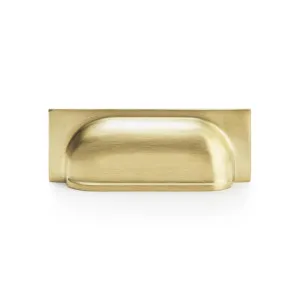 Hastings 96mm Cup Pull, Satin Brass PVD by Castella, a Door Hardware for sale on Style Sourcebook