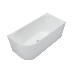 Isabella Left Hand Acrylic Bath 1500mm Gloss White by Fienza, a Basins for sale on Style Sourcebook