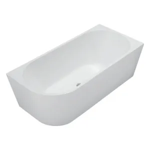Isabella Left-Hand Acrylic Corner Bath, 1700mm, Gloss White by Fienza, a Basins for sale on Style Sourcebook
