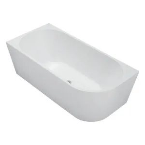 Isabella 1700m Right-Hand Acrylic Bath Gloss White by Fienza, a Basins for sale on Style Sourcebook