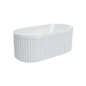 Eleanor Fluted 1500mm Freestanding Bath by Fienza, a Basins for sale on Style Sourcebook