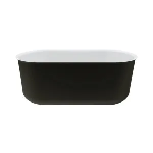 Windsor 1500 Freestanding Acrylic Bath, Matte Black by Fienza, a Basins for sale on Style Sourcebook