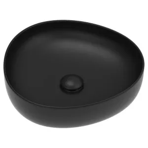 Pebble Small Above Counter Basin, Matte Black by Fienza, a Basins for sale on Style Sourcebook