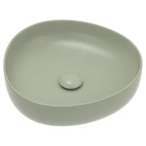 Pebble Small Above Counter Basin, Matte Olive by Fienza, a Basins for sale on Style Sourcebook