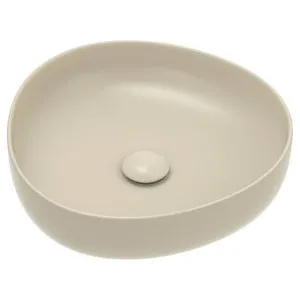 Pebble Small Above Counter Basin, Matte Khaki by Fienza, a Basins for sale on Style Sourcebook