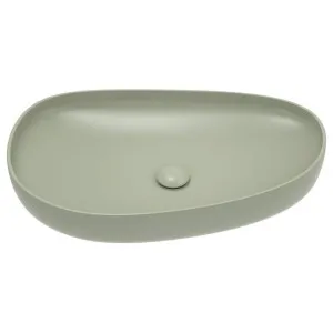Pebble Large Above Counter Basin, Matte Olive by Fienza, a Basins for sale on Style Sourcebook
