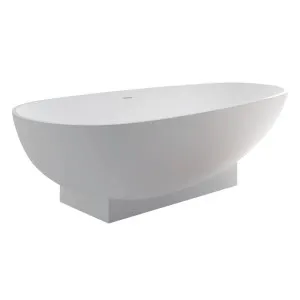 Lagoona Stone Bath 180x93x52, Matt White by Fienza, a Basins for sale on Style Sourcebook