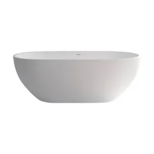 Nero Solid Surface Bath, 1400mm, Matte White by Fienza, a Basins for sale on Style Sourcebook