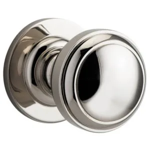Paddington Knob Round Rose Polished Nickel by Iver, a Door Hardware for sale on Style Sourcebook