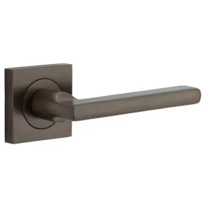 Door Lever Baltimore Sq Rose AB D52xP55mm by Iver, a Door Hardware for sale on Style Sourcebook