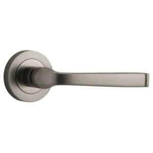 Annecy Lever - Round Rose Satin Nickel by Iver, a Door Hardware for sale on Style Sourcebook
