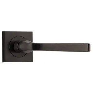 Annecy Lever Square Rose Signature Brass by Iver, a Door Hardware for sale on Style Sourcebook