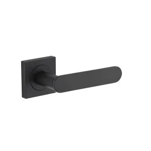 Bronte Lever Matt Black Square Rose by Iver, a Door Hardware for sale on Style Sourcebook