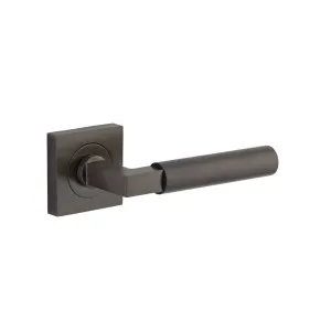 Berlin Lever Signature Brass Square Rose by Iver, a Door Hardware for sale on Style Sourcebook
