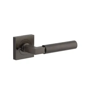 Berlin Lever Square Rose Privacy Kit (Inbuilt Privacy) Signature Brass by Iver, a Door Hardware for sale on Style Sourcebook