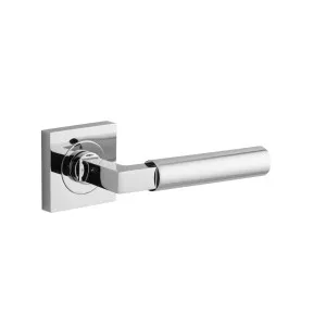 Berlin Lever Polished Chrome Square Rose by Iver, a Door Hardware for sale on Style Sourcebook