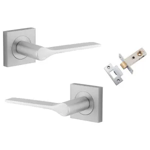 Como Lever Square Rose Passage Kit Brushed Chrome by Iver, a Door Hardware for sale on Style Sourcebook