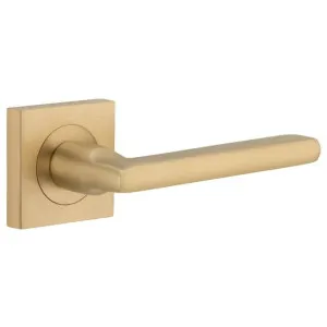 Door Lever Baltimore Sq Rose SB D52xP58mm by Iver, a Door Hardware for sale on Style Sourcebook