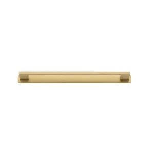 Cali Cabinet Pull With Backplate Brushed Brass Ctc 256Mm by Iver, a Cabinet Hardware for sale on Style Sourcebook