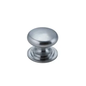 Sarlat Cupboard Knob P32xD38mm Brushed Chrome by Iver, a Cabinet Hardware for sale on Style Sourcebook