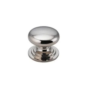 Sarlat Cupboard Knob P32xD38mm Polished Nickel by Iver, a Cabinet Hardware for sale on Style Sourcebook