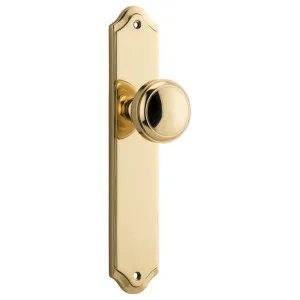 Paddington Knob Shouldered Backplate Polished Brass by Iver, a Door Hardware for sale on Style Sourcebook