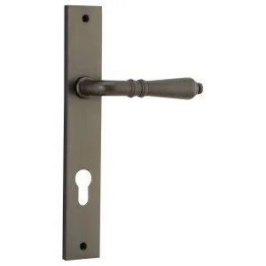 Sarlat Rect. 85mm Euro Lever Set, Signature Brass by Iver, a Door Hardware for sale on Style Sourcebook