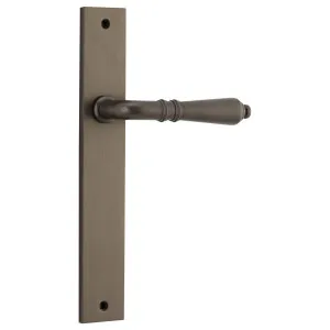 Sarlat Rect. Lever Latch Set, Signature Brass by Iver, a Door Hardware for sale on Style Sourcebook