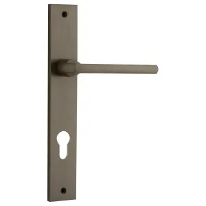 Baltimore Rect 85mm Euro Lever Set, Signature Brass by Iver, a Door Hardware for sale on Style Sourcebook