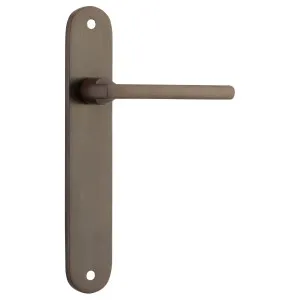 Baltimore Oval Lever Latch Set, Signature Brass by Iver, a Door Hardware for sale on Style Sourcebook