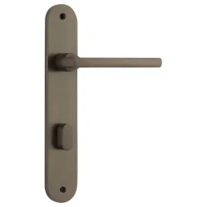 Baltimore Oval Privacy Lever Set Signature Brass by Iver, a Door Hardware for sale on Style Sourcebook
