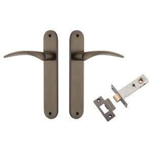 Oxford Lever Oval Backplate Passage Kit Signature Brass by Iver, a Door Hardware for sale on Style Sourcebook