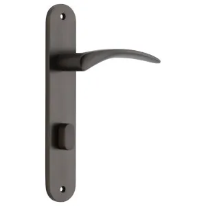 Oxford Oval Privacy Lever Set Signature Brass by Iver, a Door Hardware for sale on Style Sourcebook