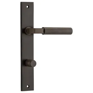 Berlin Lever Signature Brass Rectangular Backplate by Iver, a Door Hardware for sale on Style Sourcebook