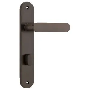 Bronte Lever Signature Brass Oval Backplate by Iver, a Door Hardware for sale on Style Sourcebook