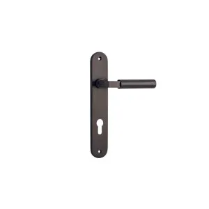 Berlin Lever Signature Brass Oval Backplate by Iver, a Door Hardware for sale on Style Sourcebook