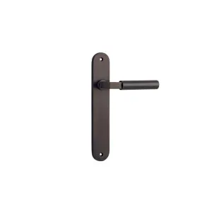 Berlin Lever Signature Brass Oval Backplate by Iver, a Door Hardware for sale on Style Sourcebook