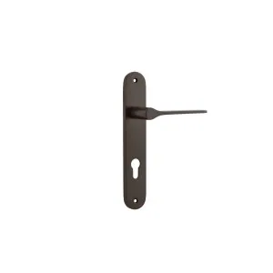 Como Lever Signature Brass Oval Backplate by Iver, a Door Hardware for sale on Style Sourcebook