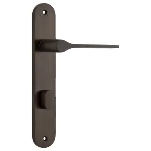 Como Lever Signature Brass Oval Backplate by Iver, a Door Hardware for sale on Style Sourcebook