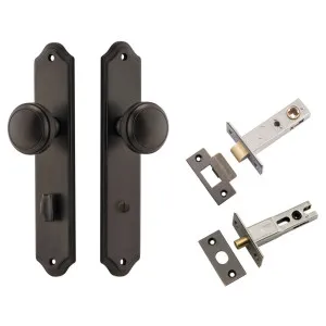 Paddington Knob Shouldered Backplate Privacy Kit w Privacy Turn Signature Brass by Iver, a Door Hardware for sale on Style Sourcebook