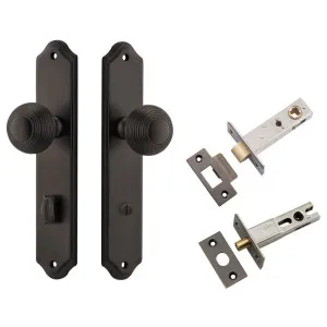 Guildford Knob Shouldered Backplate Privacy Kit w Privacy Turn Signature Brass by Iver, a Door Hardware for sale on Style Sourcebook