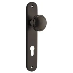 Paddington Knob Oval Backplate Signature Brass by Iver, a Door Hardware for sale on Style Sourcebook