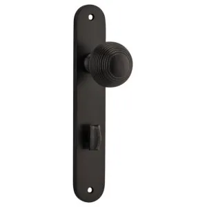 Guildford Knob Oval Backplate Signature Brass by Iver, a Door Hardware for sale on Style Sourcebook