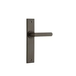 Osaka Lever Signature Brass Chamfered Backplate by Iver, a Door Hardware for sale on Style Sourcebook