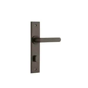 Osaka Lever Signature Brass Chamfered Backplate by Iver, a Door Hardware for sale on Style Sourcebook