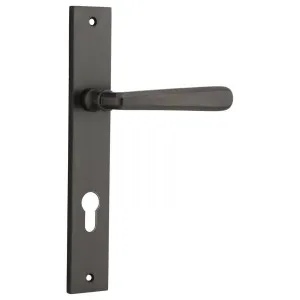 Copenhagen Lever Rectangular Backplate Signature Brass by Iver, a Door Hardware for sale on Style Sourcebook