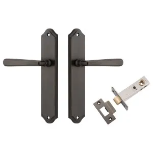 Copenhagen Lever Shouldered Backplate Passage Kit Signature Brass by Iver, a Door Hardware for sale on Style Sourcebook