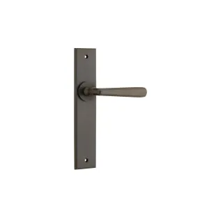 Copenhagen Lever Signature Brass Chamfered Backplate by Iver, a Door Hardware for sale on Style Sourcebook
