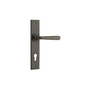 Copenhagen Lever Signature Brass Chamfered Backplate by Iver, a Door Hardware for sale on Style Sourcebook